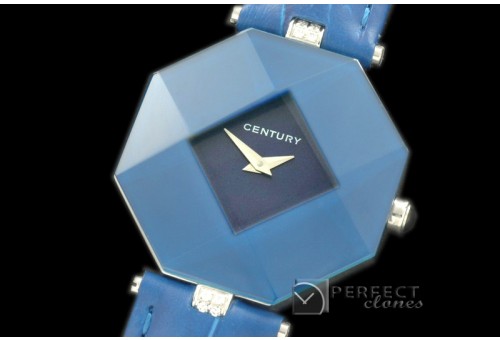 CE10003 Empire Ladies SS/LE Blue Swiss Qtz