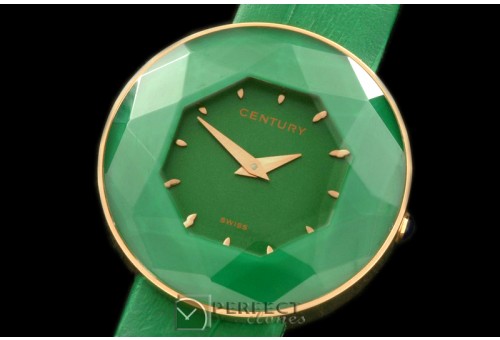 CE10034 Couture Ladies RG/LE Green Swiss Qtz