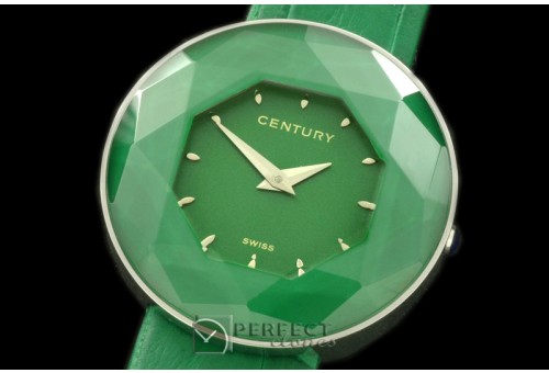 CE10024 Couture Ladies SS/LE Green Swiss Qtz