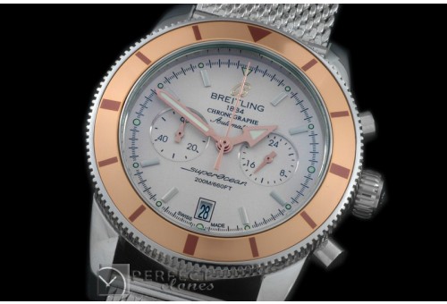 BLSF20016 201Heritage Chrono SS/ME White Jap OS20