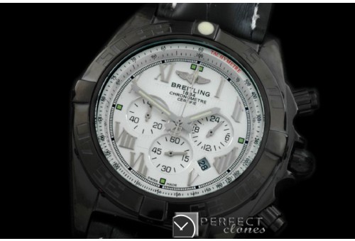 BLB01-30056L Chronomat B01 PVD/LE White Roman Jap OS2Qtz