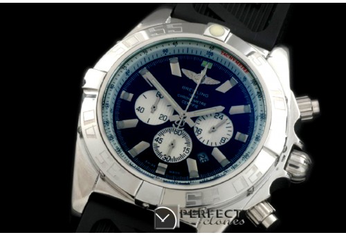 BLB01-30002R Chronomat B01 SS/RU Black Stick Jap OS2Qtz