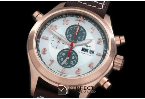 IWP10126 Spitfire Chrono RG/LE White Jap OS2Qtz