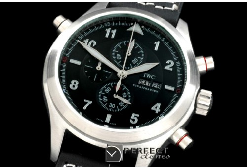 IWP10121 Spitfire Chrono SS/LE Black Jap OS2Qtz