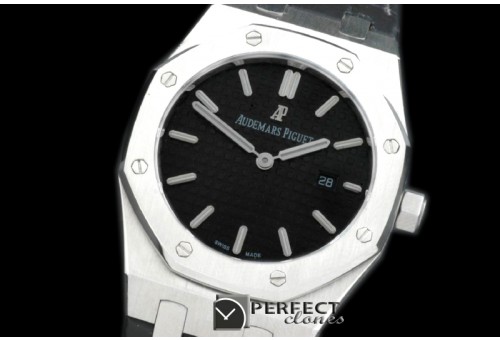 APLD01002A Royal Oak Ladies SS/LE Black S-Qtz