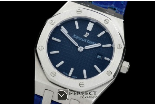 APLD01003A Royal Oak Ladies SS/LE Blue S-Qtz
