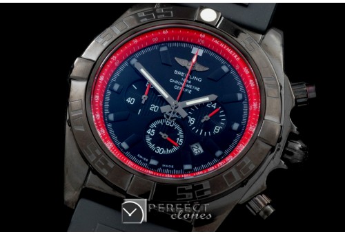 BLB01-40013L Chronomat B01 PVD/RU Blue/Red Stick Jap OS2Qtz
