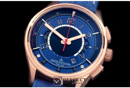JL01043 Master Compressor Chrono RG/LE Blue Jap OS Chrono Quartz