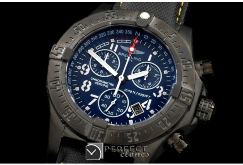 BLSWC10011 Seawolf Chrono PVD/NY Graphite Num Swiss Eta Qtz 251.