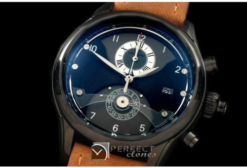 MB00517 Star Chrono PVD/LE Black Jap Qtz 0S20