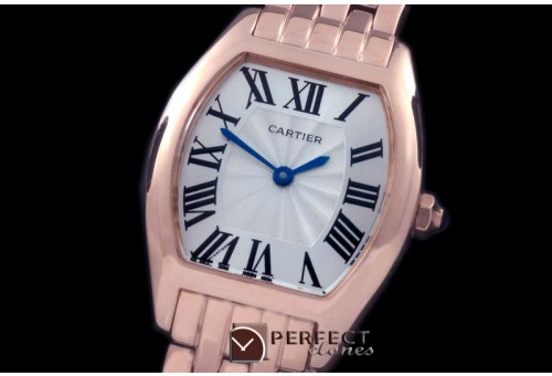 CAR-TOR-106 Tortue De Cartier RG/RG White Swiss Quartz