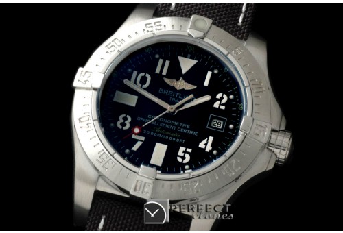 BLSW00202 Seawolf SS/LE Black Num Asian 2813 21J