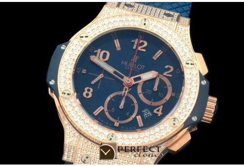 HBUB10038 Big Bang RG/Full Diam Blue A-7750
