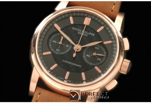 PPCH10013 517Chrono RG/LE Black Jap OS2Quartz