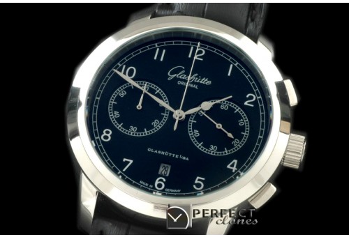 GL00062 Senator Chrono SS/LE Black OS1Quartz