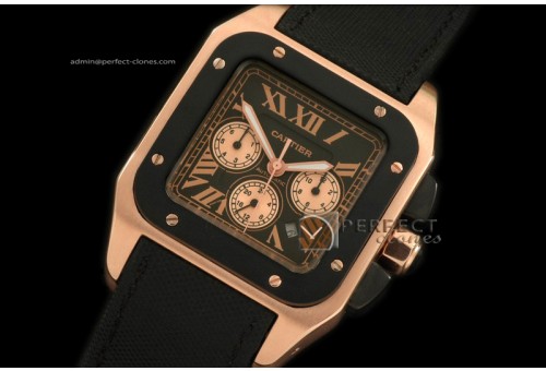 CARS10038 Santos 10Chrono RG/Blk Bez Asian Auto 21J