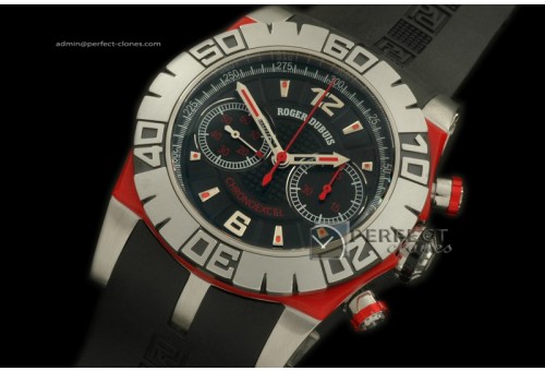 RD00154 Chronoexcel SS/RU/Red Black Manual HW Chrono