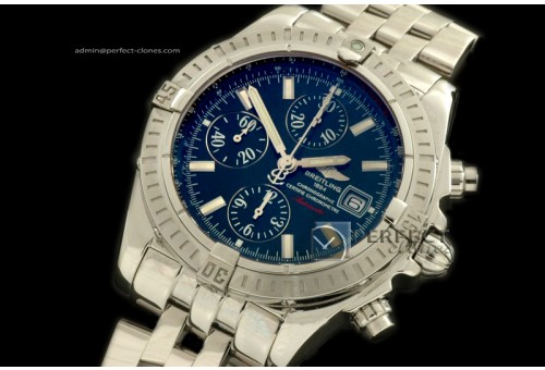 BL10074 Chronomat Evolution Ult V3 SS/SS Graphite Stk A-7750 288
