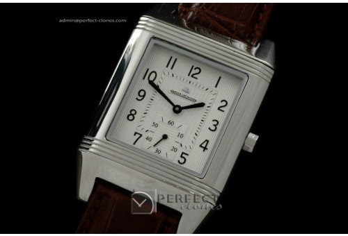 JL01051 Reverso Classique SS/LE White Num Asian 2813 21J