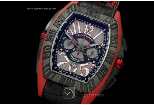 FMF1-10001 Conquistador S'Pore GP RU/LE Grey Jap Quartz Chrono