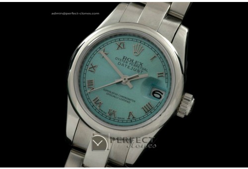 RDJLS01014 SS Oyster Ice Bluel Roman Swiss Eta 2671-2
