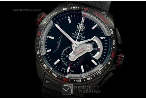 TGCA36-10011 Grand Carrera Calibre 36 DLC/TI/RU Black A-7750