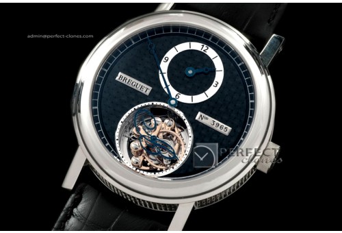 BR00102 Classique Grande Regulator Tourbillon SS/Le CF Black Fly