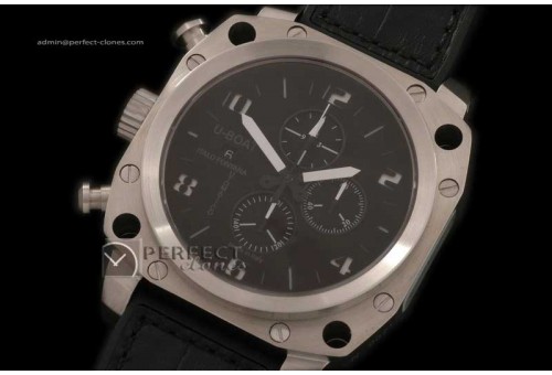 0000UB1K10032 Thousands of Feet Chrono SS/LE Black A-7750