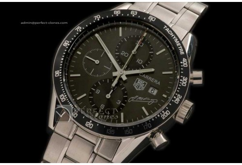 TG10099 Carrera JM Fangio Limited Ed SS/SS Grey Swiss 7750