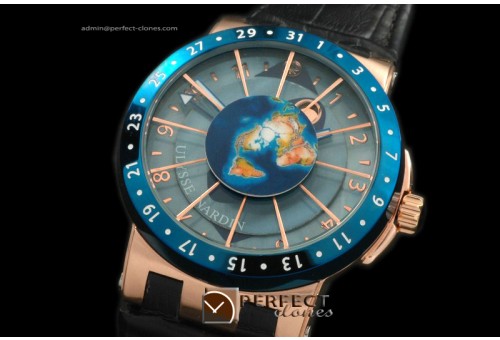 UNMST10002 Moonstruck RG/LE Turquoise Asian 2813 23J