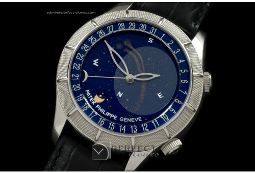 PPSM10003 Skymoon Automatic SS/LE Blue Asian 2813 21J