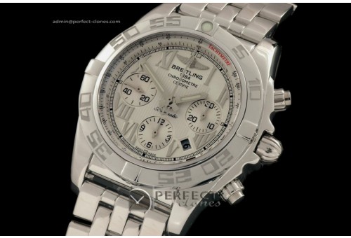 BLB01-10011 Chronomat B01 SS/SS White Roman A-77528800bph