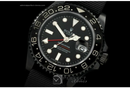 RLGPH10106 Pro Hunter GMT Master MK1 PVD Black Ceramic Bez A2813