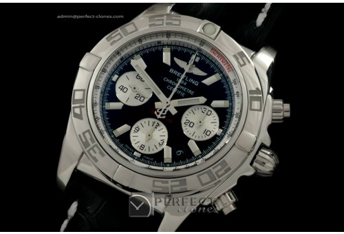 BLB01-10002L Chronomat B01 SS/LE Black Sticks A-77528800bph