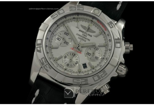 BLB01-10001L Chronomat B01 SS/LE White Sticks A-77528800bph