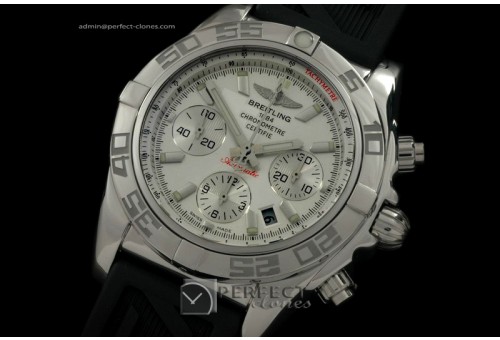 BLB01-10001R Chronomat B01 SS/RU White Sticks A-77528800bph