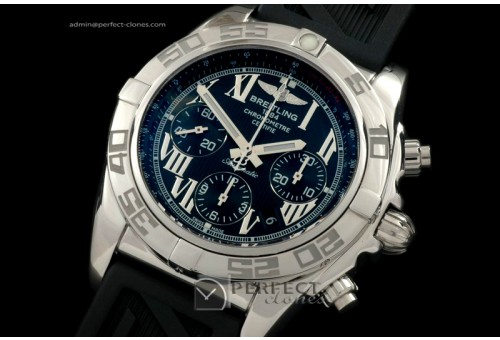 BLB01-10012R Chronomat B01 SS/RU Black Roman A-77528800bph
