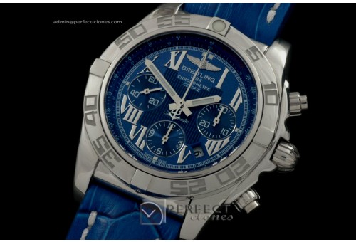 BLB01-10013L Chronomat B01 SS/LE Blue Roman A-77528800bph