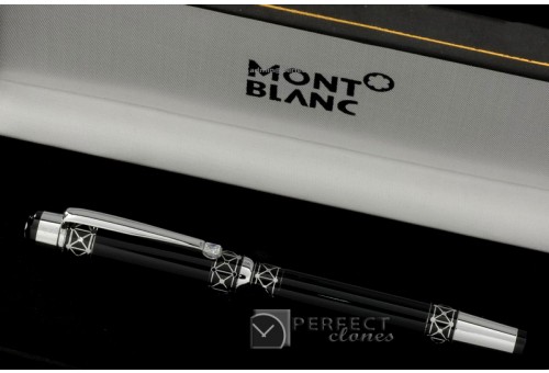 MBP0131 Patrons Of Art Karl Der Grosse Black/Steel Rollerball
