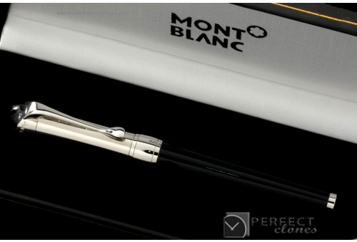 MBP0103 Etoile De Montblanc Black/Steel Rollerball