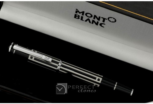 MBP0111 Writers Edition Thomas Mann Black/Steel Rollerball