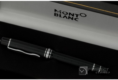 MBP0153 Writers Edition Hemmingway Black/Shadow Rings Rollerball