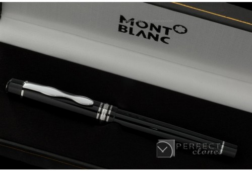 MBP0155 Writers Edition Hemmingway Solid Black Rollerball