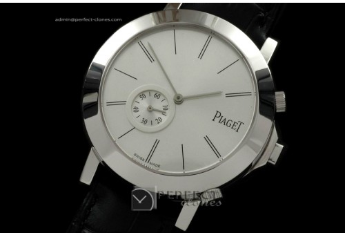 PI01011 Altiplano Duo Jour SS/LE White/Black Swiss Quartz