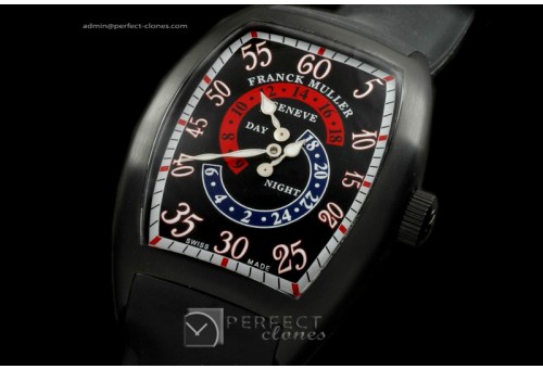 FMDN10022 Curvex Day N Nite PVD/RU Black Asian 2813 21J