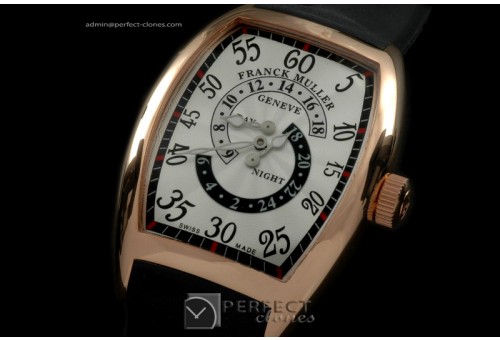 FMDN10011 Curvex Day N Nite RG/RU White Asian 2813 21J
