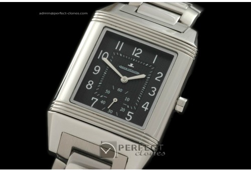 JL01057 Reverso Classique SS/SS Black Num Asian 2813 21J