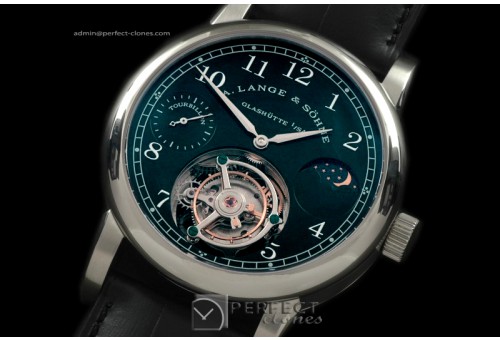 AL01012 Datograph Moonphase Tourbillon SS/LE Black Tourbillon