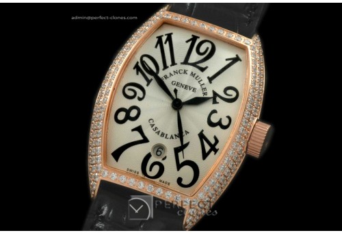 FMCA00163 Casablanca Automatic RG/LE White Asian Eta 2824-2