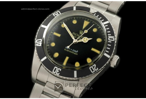 RLSV10022S Vintage 50s James Bond Sub 6536 SS/SS Blk A-2836
